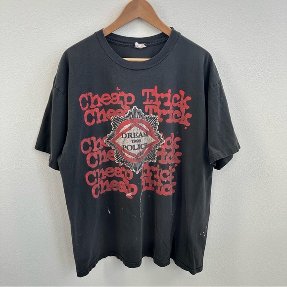 Cheap Trick Heavy Metal Original Vintage Rock T-shirt